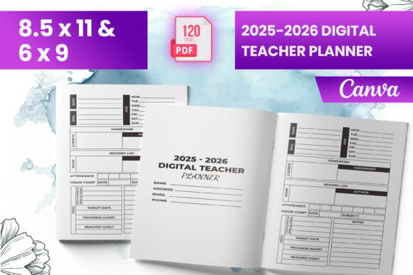 2025-2026 Digital Teacher Planner KDP: A Tool for Streamlined Planning and Execution