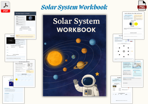 Embark on an Unforgettable Adventure Through Space with the Solar System Workbook