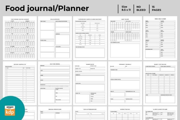 Food Diary Meal Planner: A Comprehensive Tool for Health, Organization, and Lifestyle Mastery