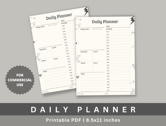 Introducing the Daily Planner – 1-Page KDP Interior