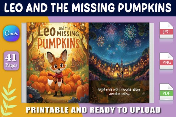Leo and the Missing Pumpkins: A Heartwarming Harvest Adventure for Young Readers