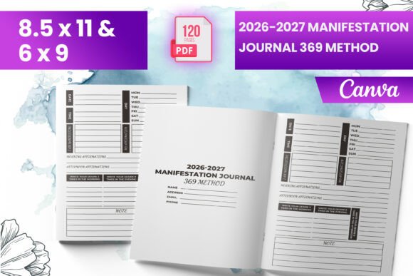 Manifestation Journal 369 Method 2026-2027