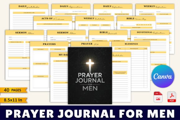 Prayer Journal for Men: A Thoughtful Tool for Deepening Faith and Daily Gratitude