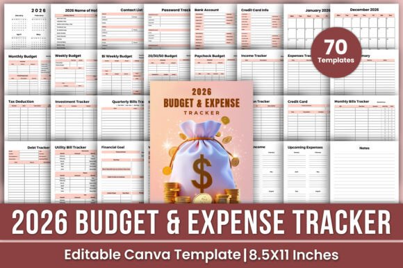 The 2026 Budget Expense Tracker Bundle: A Practical Tool for Financial Organization