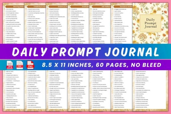 Transform Your Daily Routine with the Daily Prompt Journal