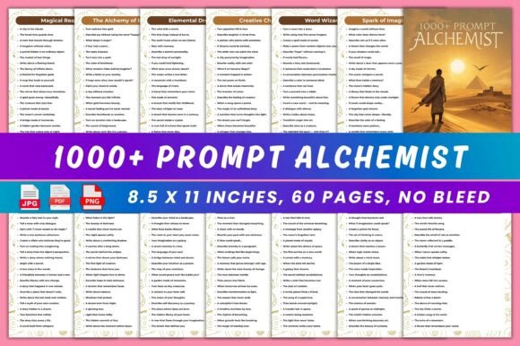 Unlock Your Creativity with 1000 Prompt Alchemist